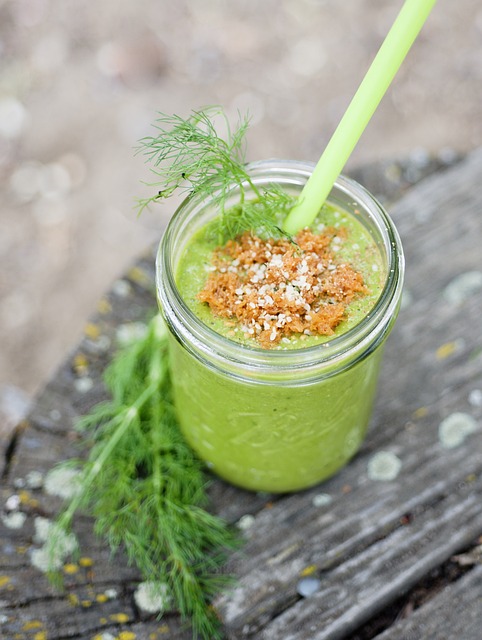 Green delicious detox smoothie